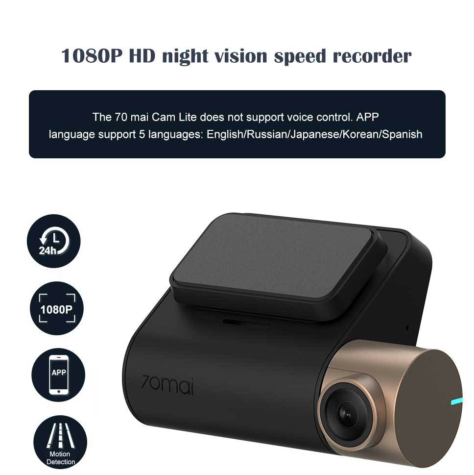 ProVision 70M WiFi Dash Cam - Night Vision & 24/7 Parking monitor