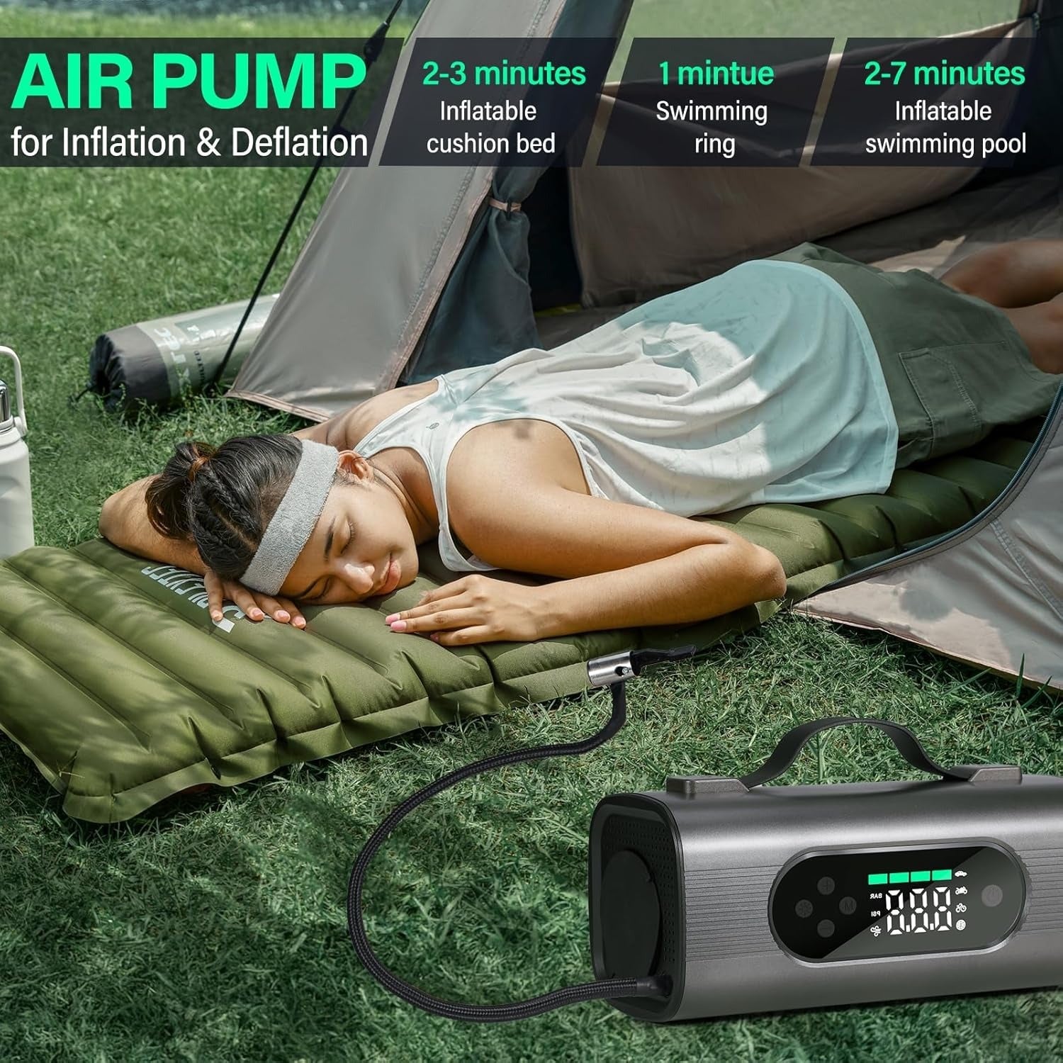 12V Jump Starter - 150 PSI Air Compressor