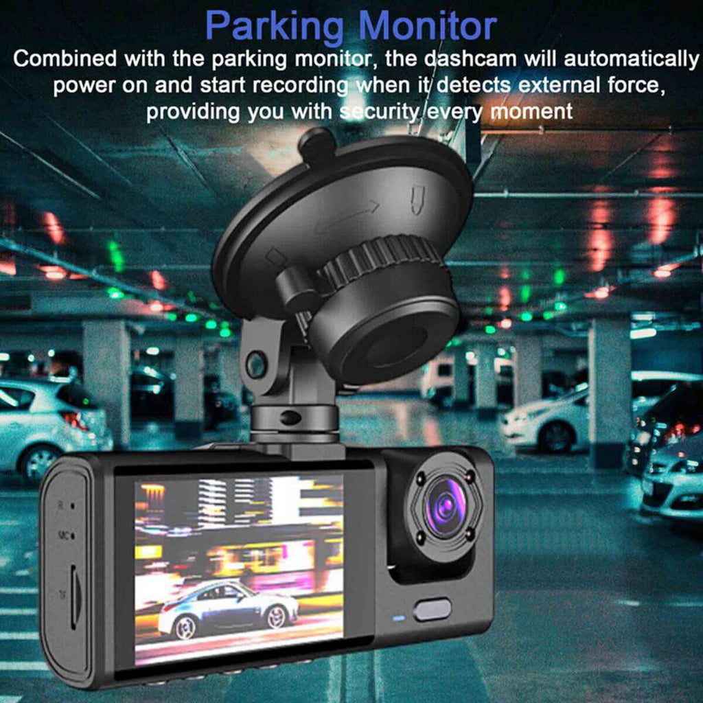 DualView Pro Dash Cam - Full HD Front & Rear Recording, Parking Mode