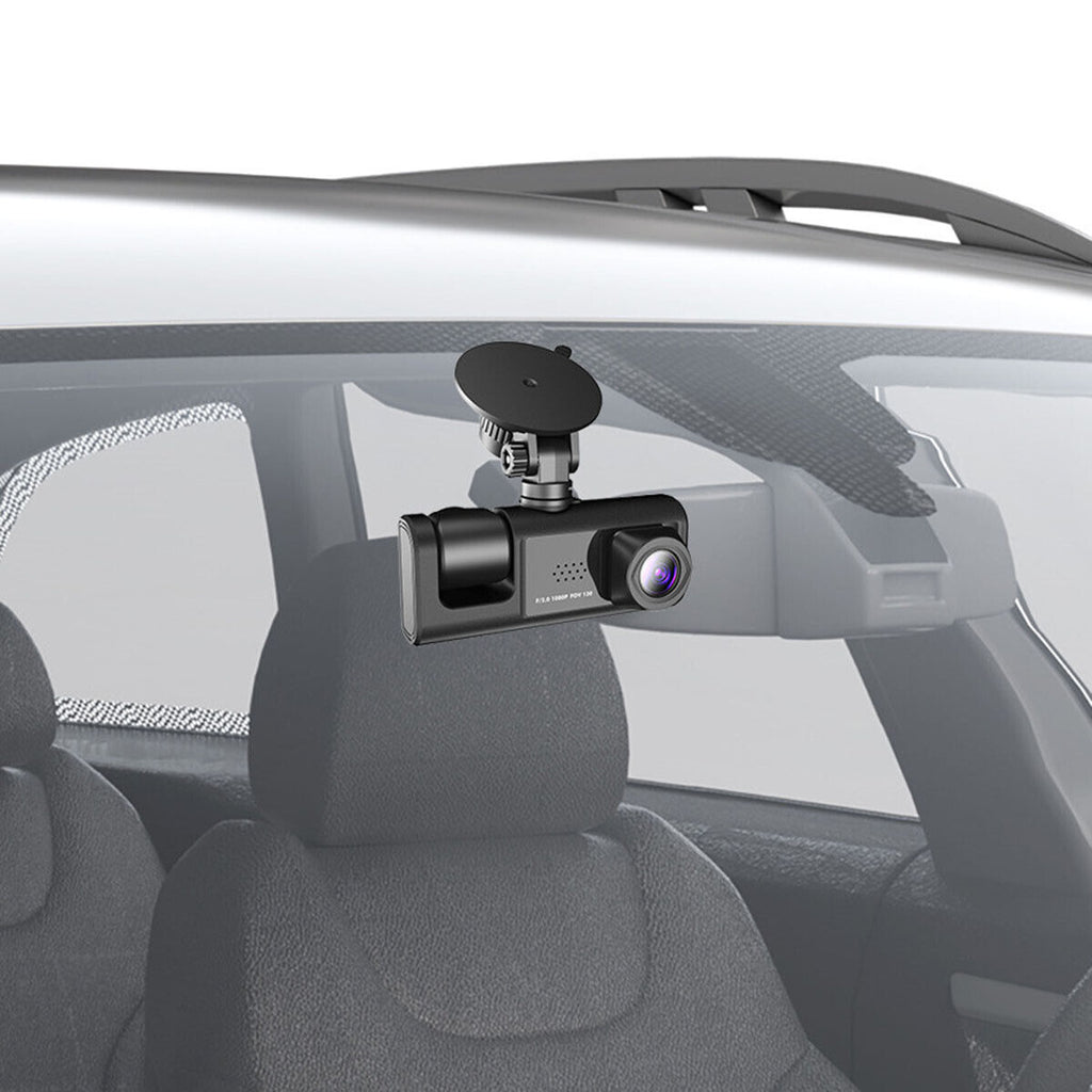 DualView Pro Dash Cam - Full HD Front & Rear Recording, Parking Mode